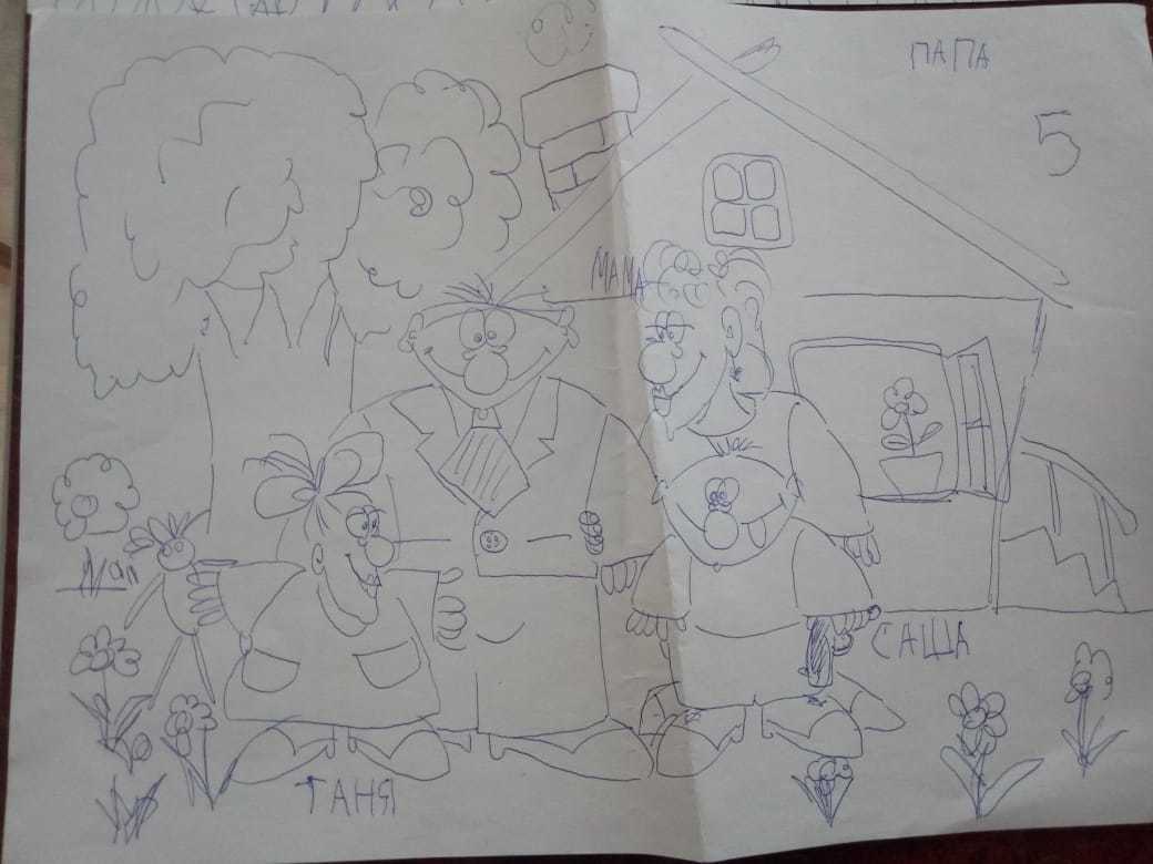 Continuation of the post “Dad’s drawings” - My, Father, Caricature, Memory, Creative, Longpost, Reply to post