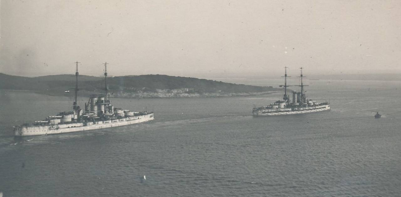 Italian Navy Day - Battleship, , Mediterranean Sea, The fight, Torpedo, Longpost, World War I, Italy, Austro-hungary