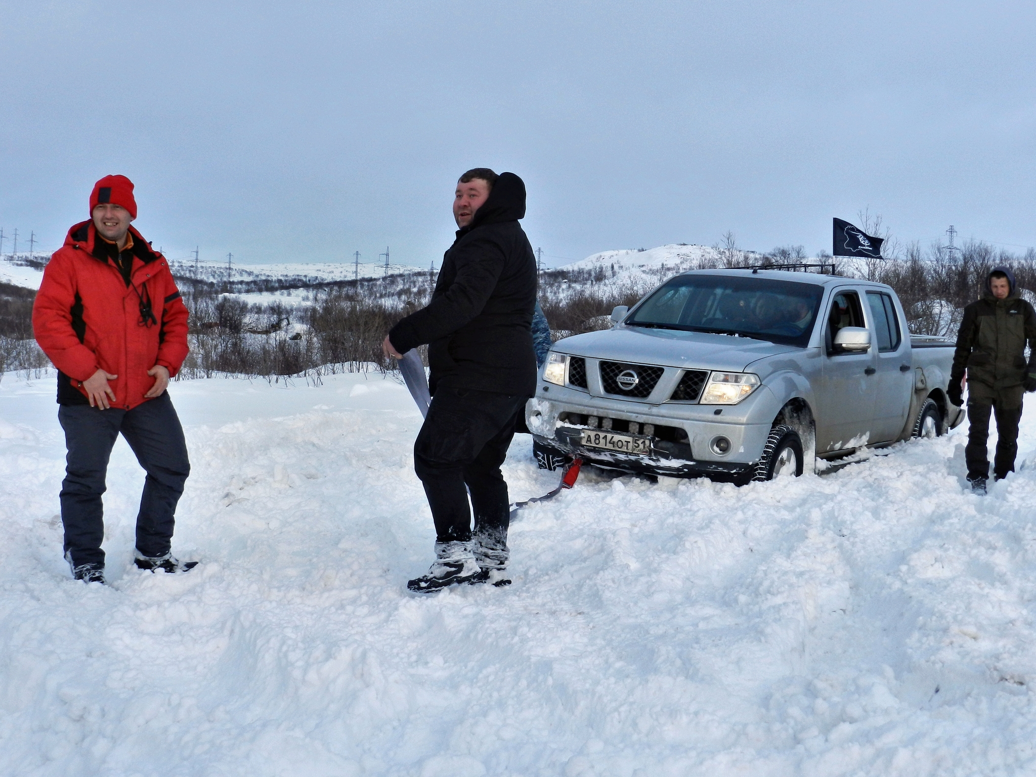 Offroad with trailers! Continuation of the group's anniversary! Almost everyone is stuck! 4x4 PerekatiKolsky - My, Renault Duster, 4x4, Niva, Chevrolet, UAZ, Toyota, Nissan, Jeep, Offroad, Murmansk, Kola Peninsula, Arctic, Group, Pokatushki, In contact with, Video, Longpost