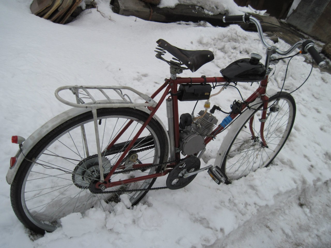 Reply to the post “Millennials have reinvented...” - My, A bike, April 1, Inventions, Homemade, Reply to post, Longpost