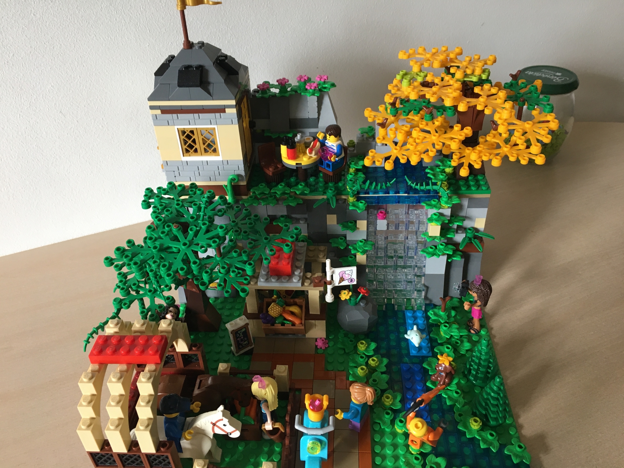 Alpine Park - My, Lego, Homemade, The park, Alps, Longpost