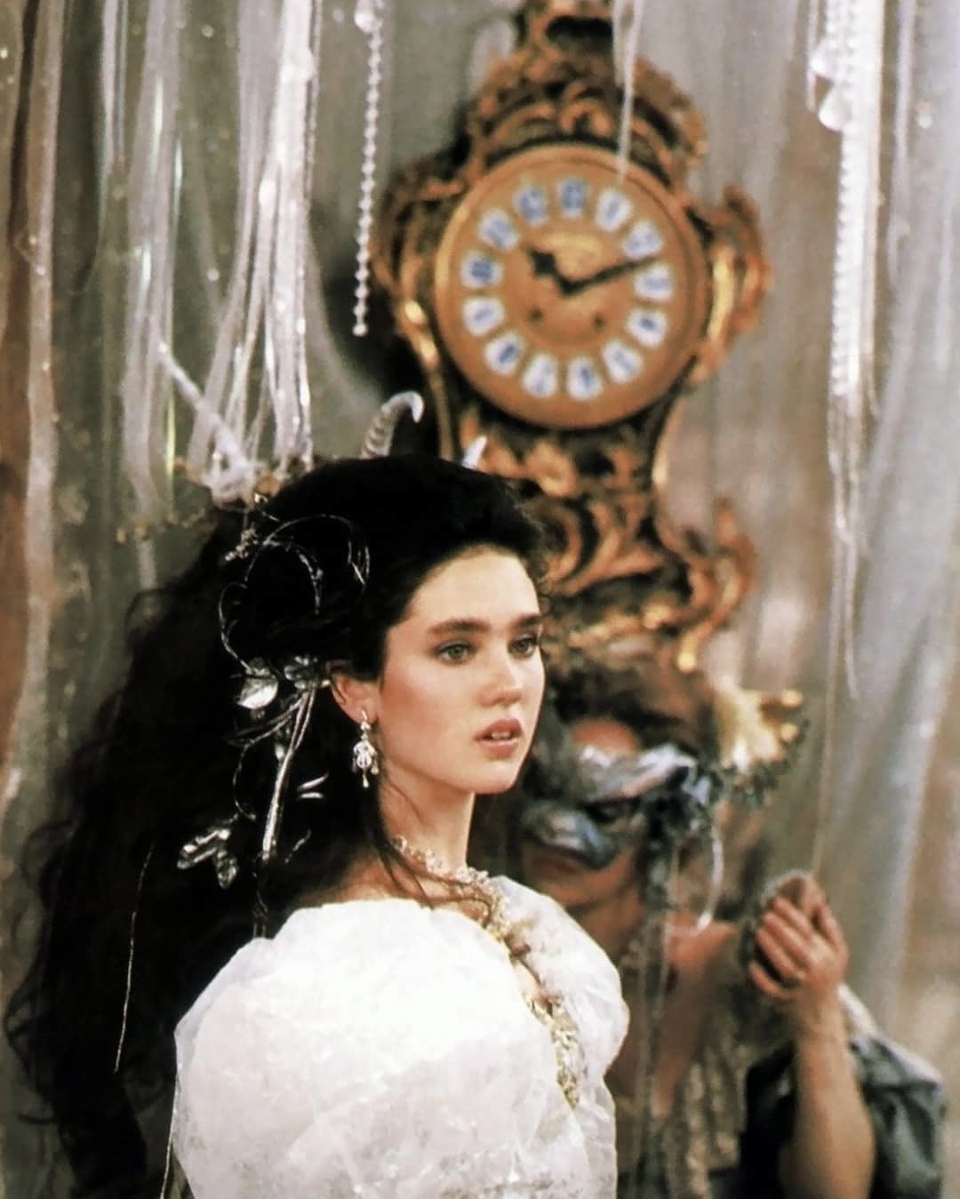 Jennifer Connelly in the movie Labyrinth - Jennifer Connelly, Maze, Fantasy, Photos from filming, Old movies, Longpost, Actors and actresses