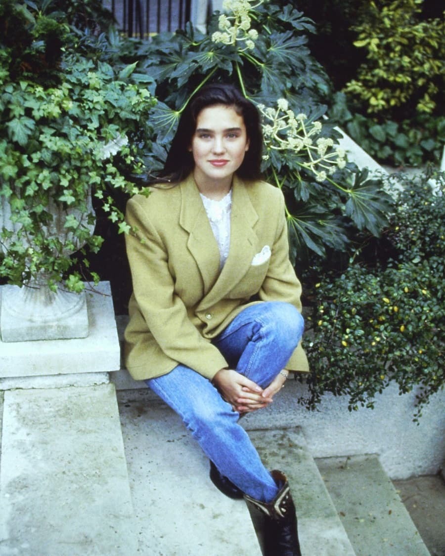 Jennifer Connelly in the movie Labyrinth - Jennifer Connelly, Maze, Fantasy, Photos from filming, Old movies, Longpost, Actors and actresses