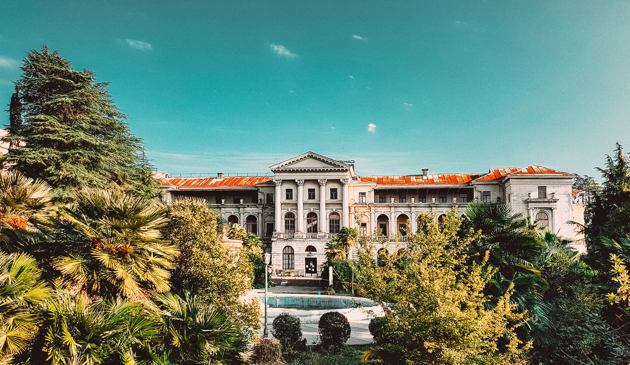 Sanatorium Ordzhonikidze - My, Sanatorium, Sanatorium Ordzhonikidze, Sochi, Black Sea, Longpost