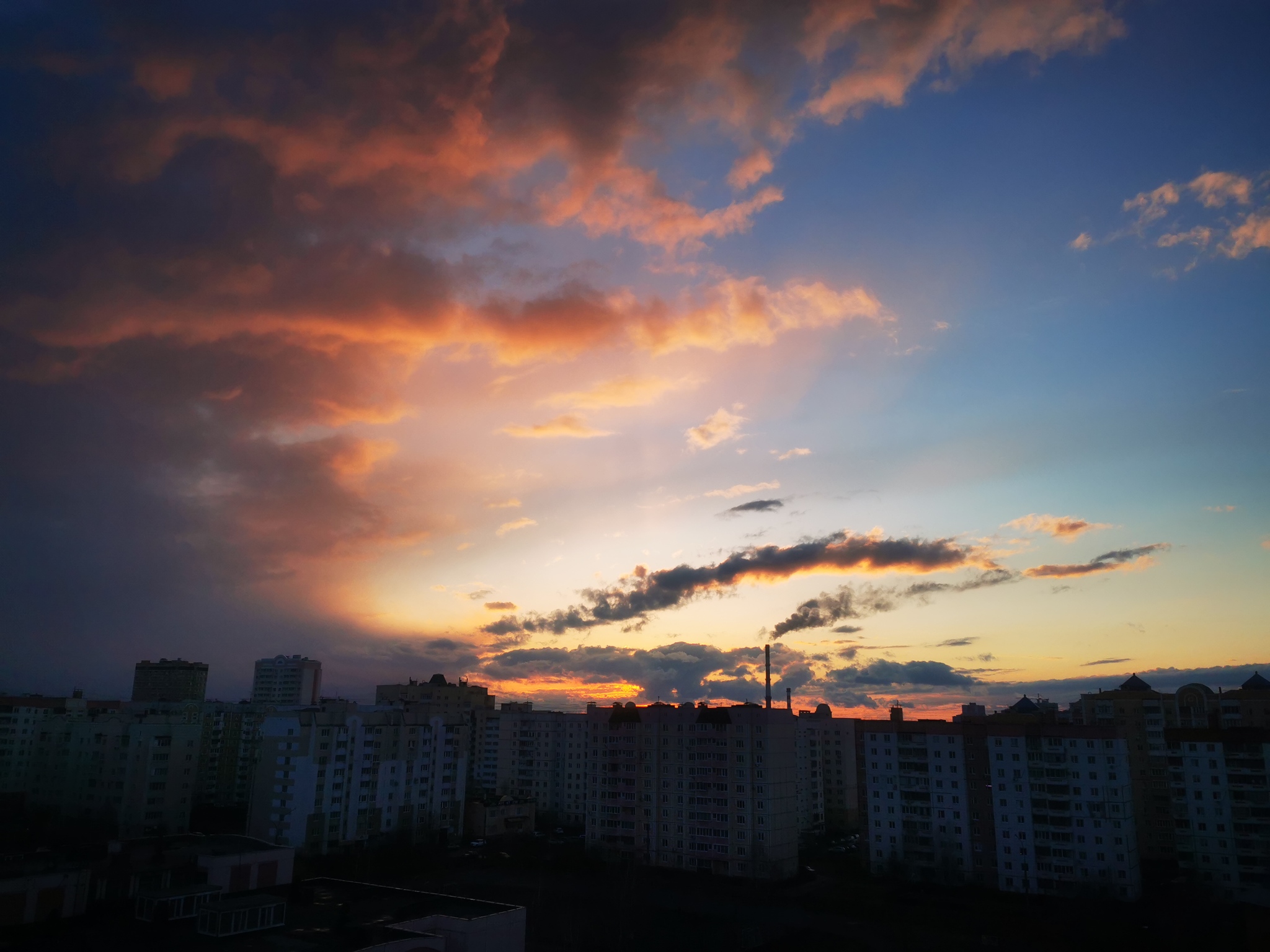 Sunday evening - Sky, Sunset, Evening, The photo