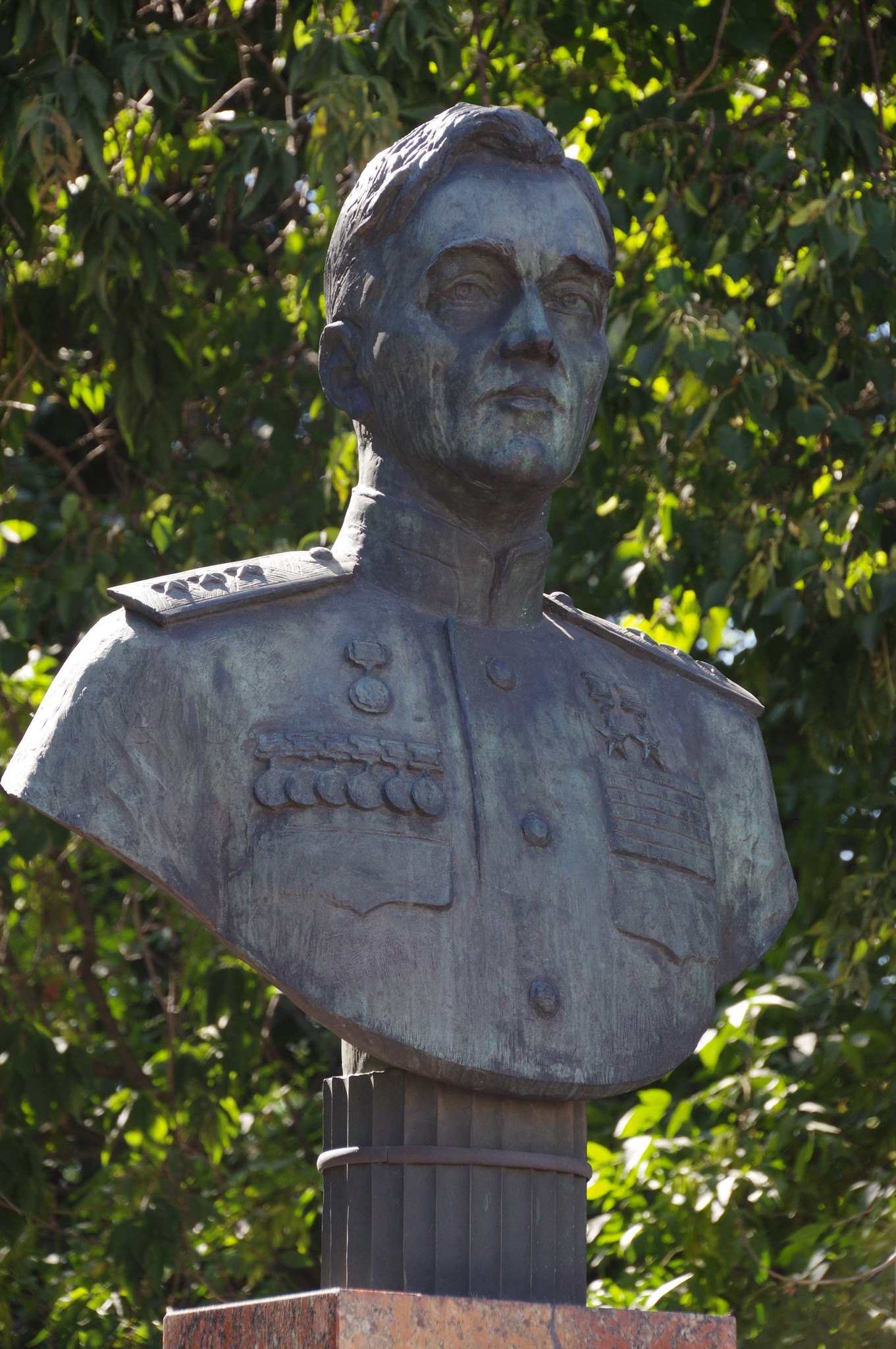 The monument to aircraft designer Yakovlev in Chapaevsky Park will be restored - Moscow, Monument, Alexander Yakovlev, Aircraft designer, Longpost