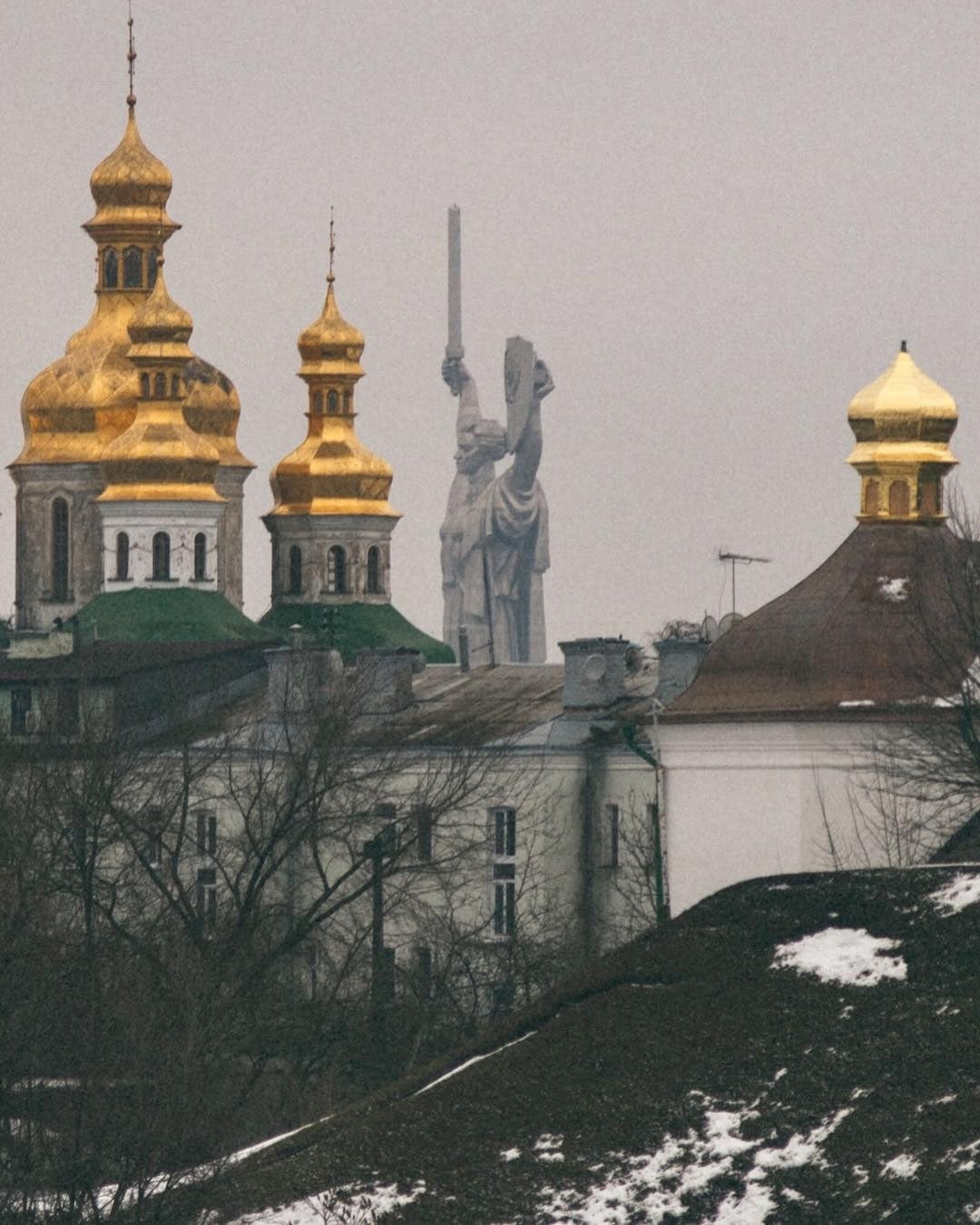 Советские гиганты на страже Родины - Памятник, Сделано в СССР, Фотография, Длиннопост