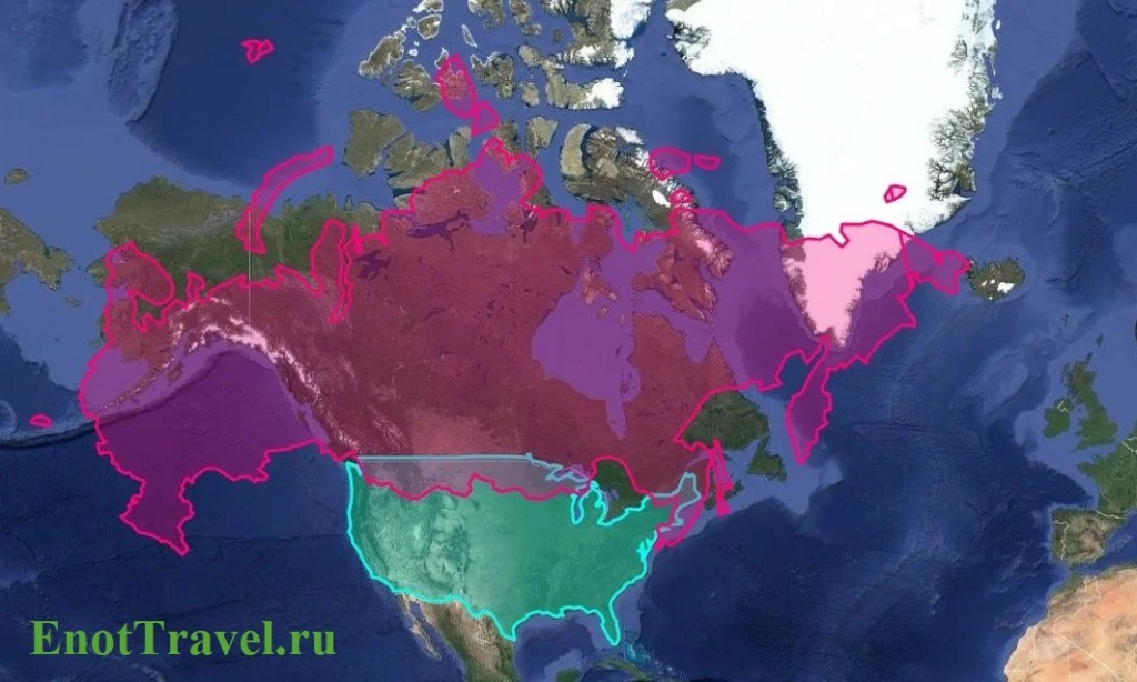 Projections of Russia against the background of other countries and continents - My, Geography, Geography, Country, Comparison, Continents, Russia, USA, Canada, Africa, Europe, Australia, World map, Longpost