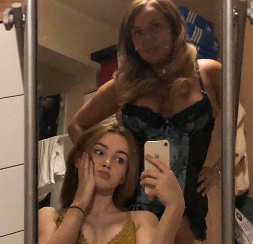 Mom and daughter - NSFW, Erotic, Mum, Daughter, Longpost