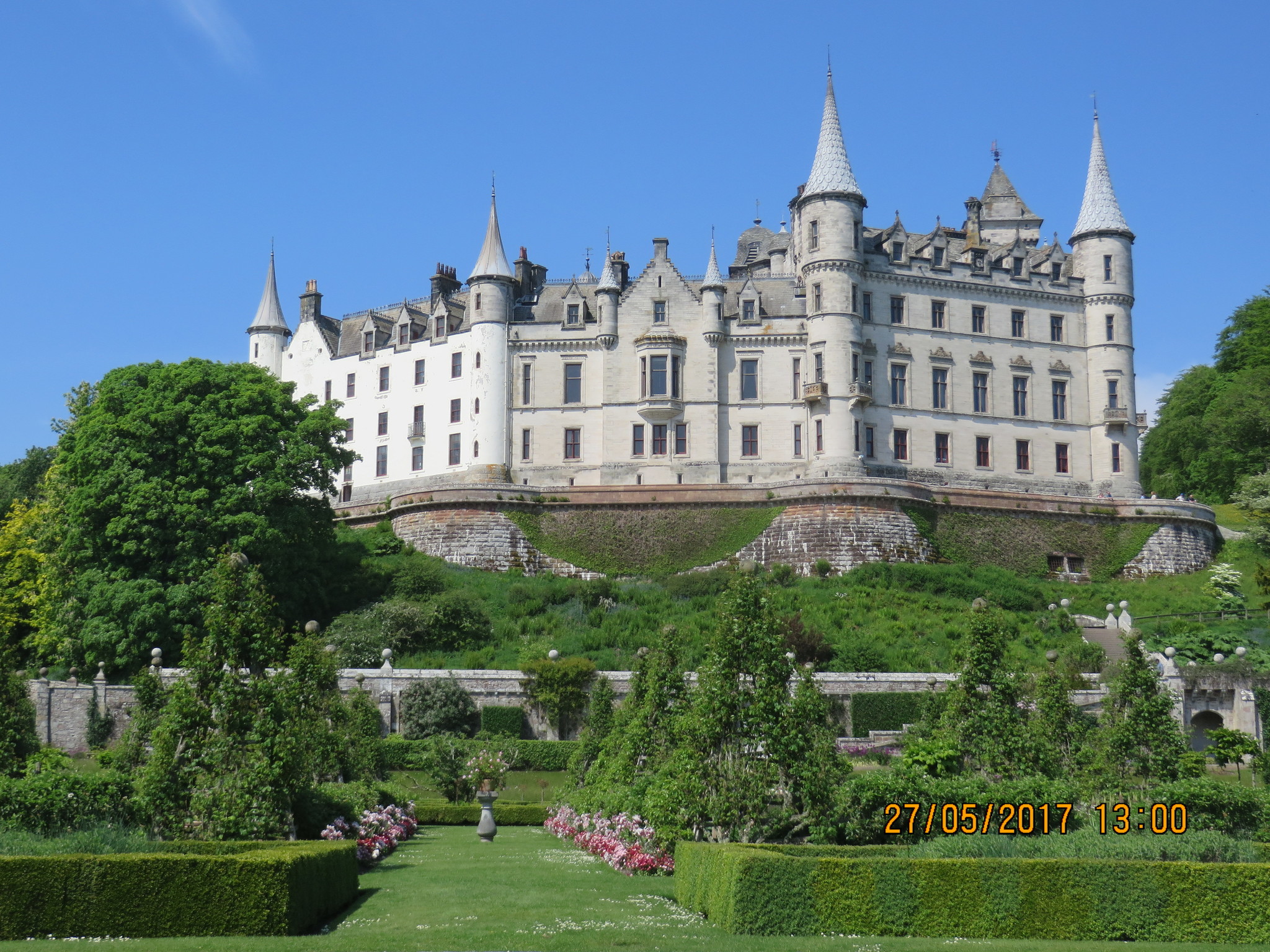 Garden of the Countess of Suzeland - My, Travels, Locks, Gardens, Scotland, Countess, Longpost