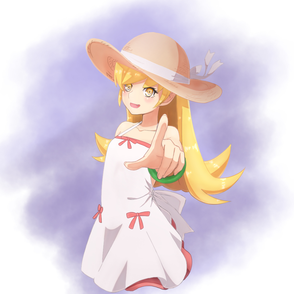 Shinobu Oshino - Monogatari series, Shinobu oshino, Nisemonogatari, Anime art, Anime