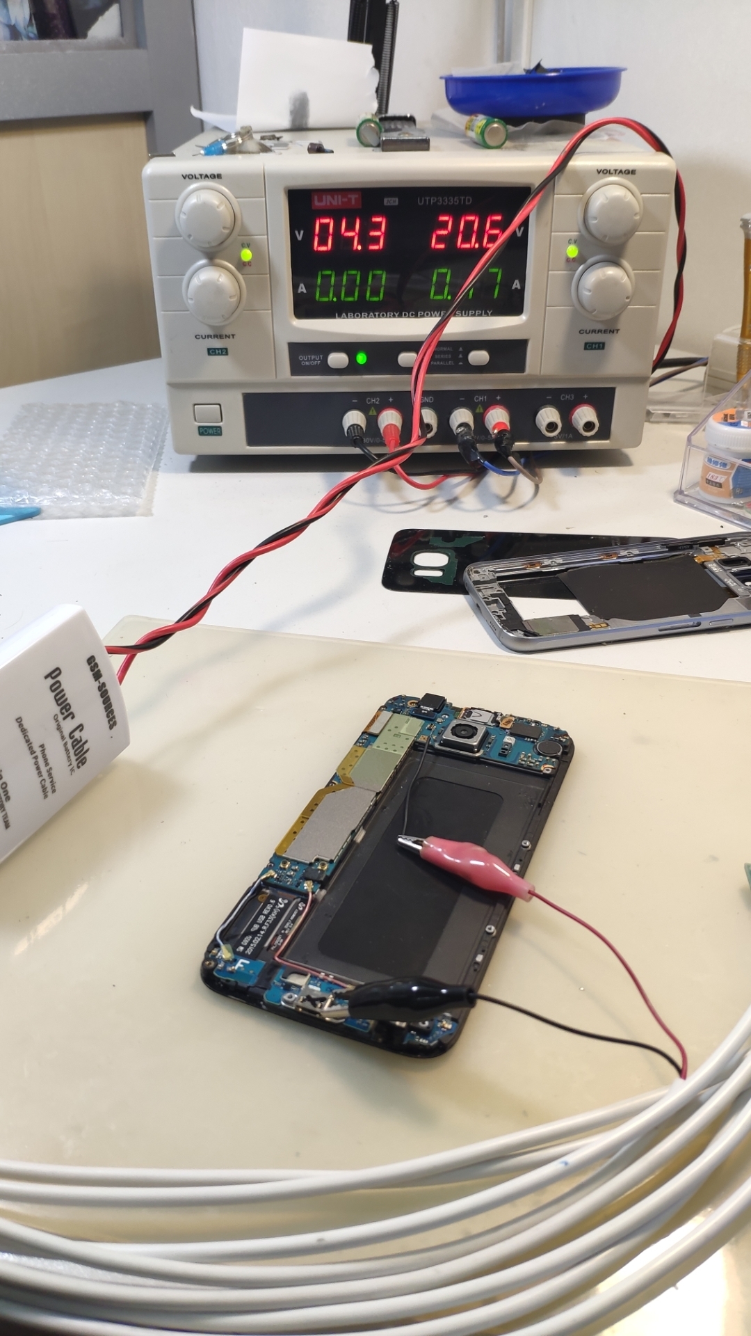 Replacing the power controller on Samsung - My, Repair of equipment, Ремонт телефона, Saint Petersburg, Verified, Samsung, G930, Longpost