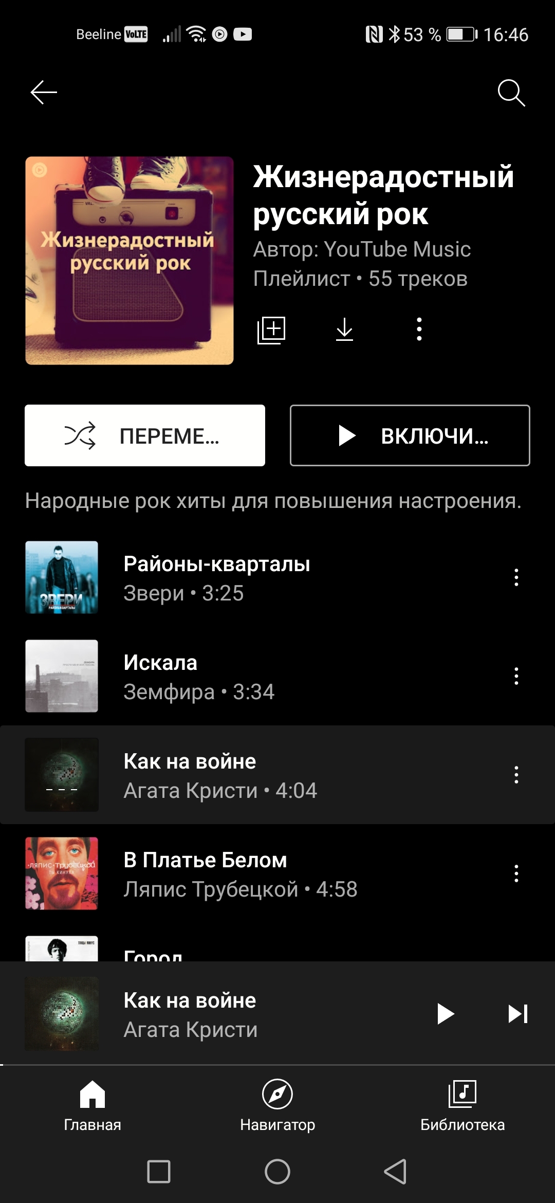 Название подборок/плейлистов YouTube Music вызывают восторг | Пикабу