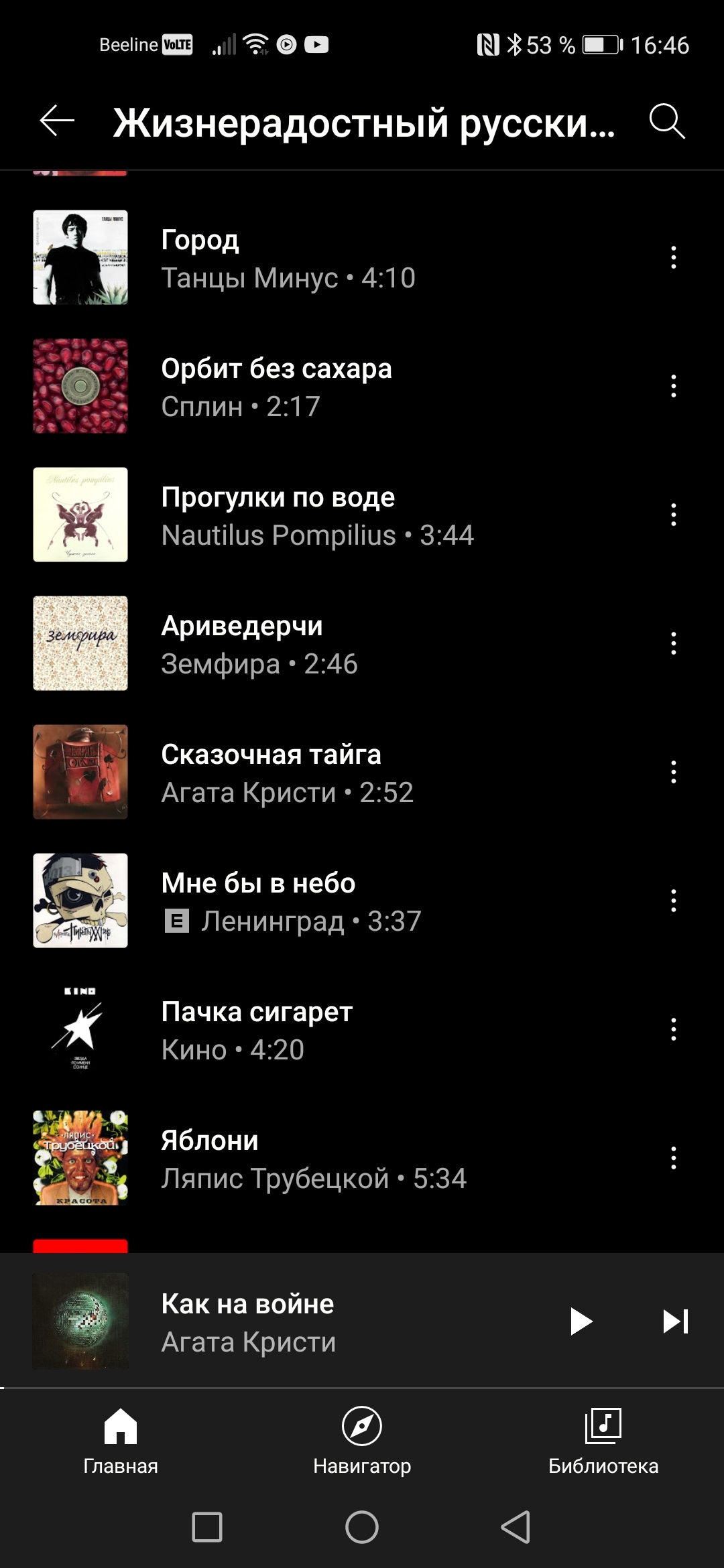 Название подборок/плейлистов YouTube Music вызывают восторг | Пикабу