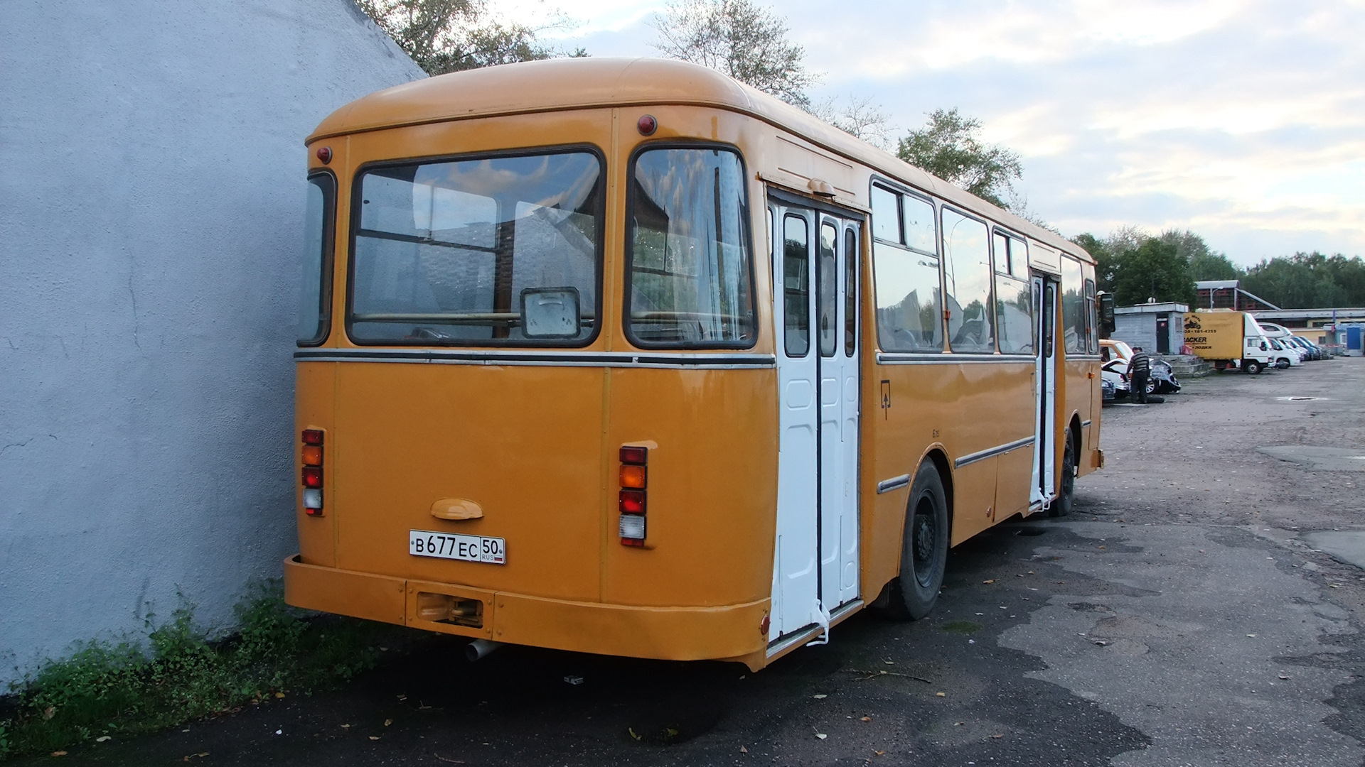 Lunakhod LIAZ 677 - My, Liaz, Lunar rover, Cattle truck, Bus, Moscow, Everyday life, Story, the USSR, Longpost