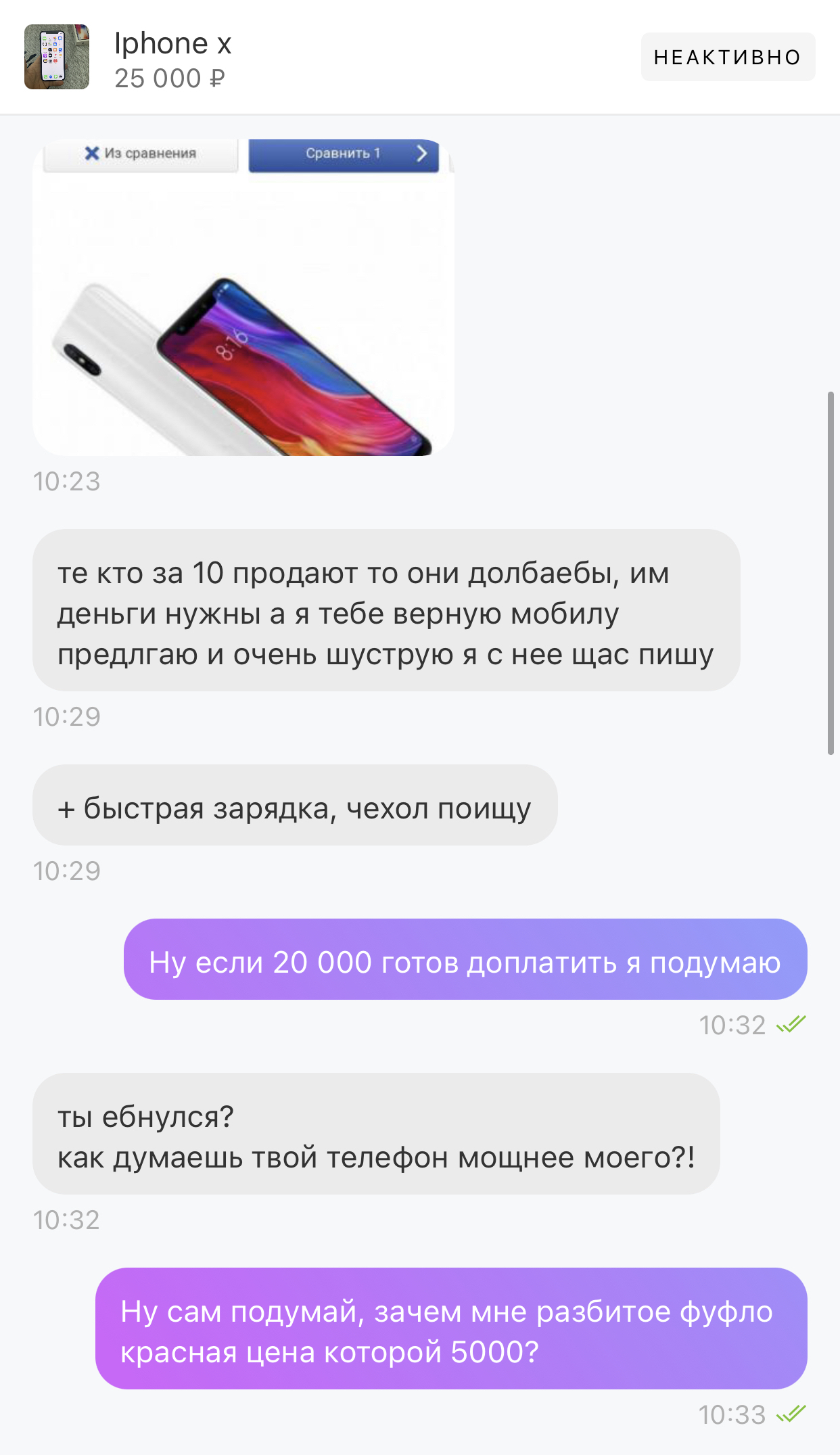 Продавал я как то телефон | Пикабу