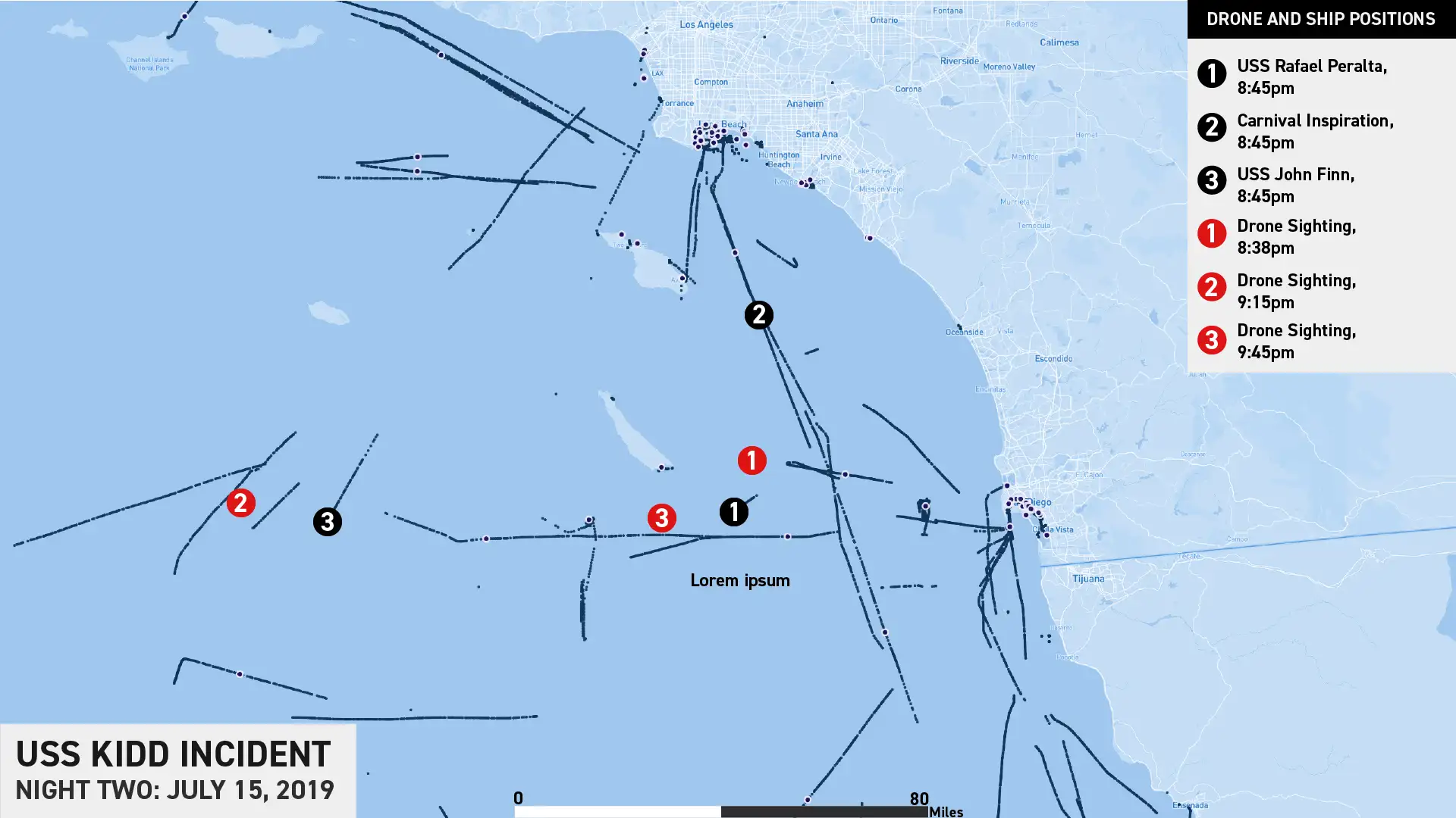 Multiple destroyers have been swarmed with mysterious 'drones' off the coast of California for many nights - UFO, USA, US Navy, Collision, Longpost