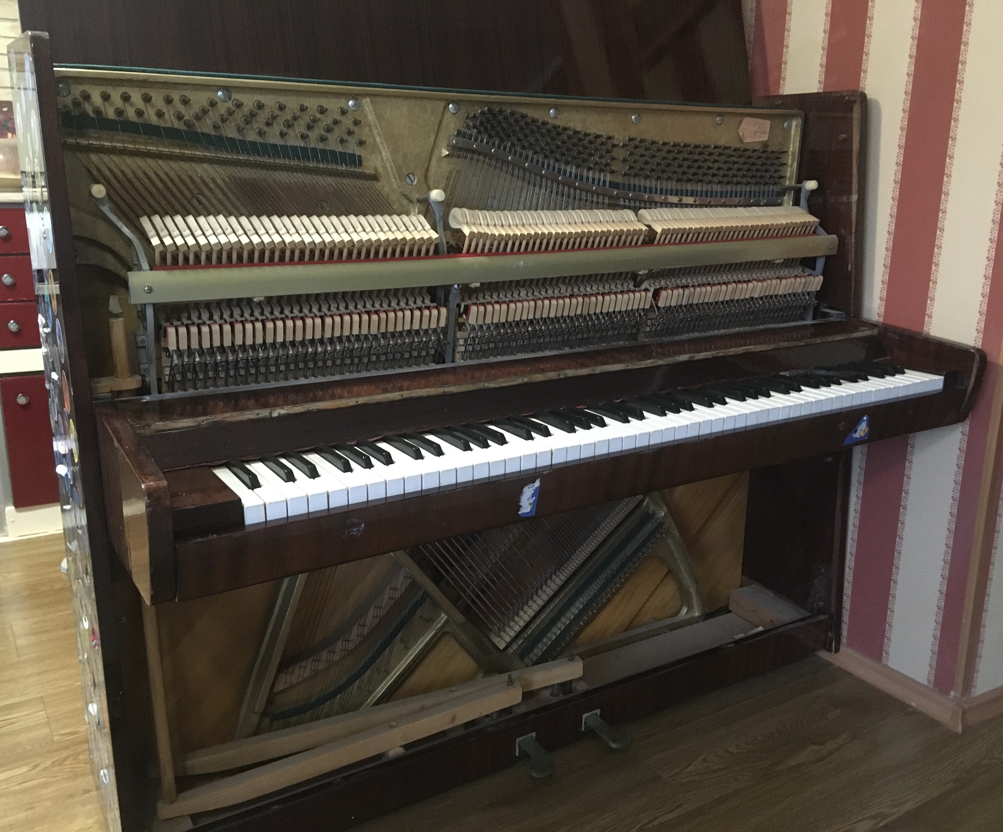 PIANO RECYCLING - My, Scavenger Kostroma, Recycling, With your own hands, Piano, Handmade, Longpost, Needlework without process