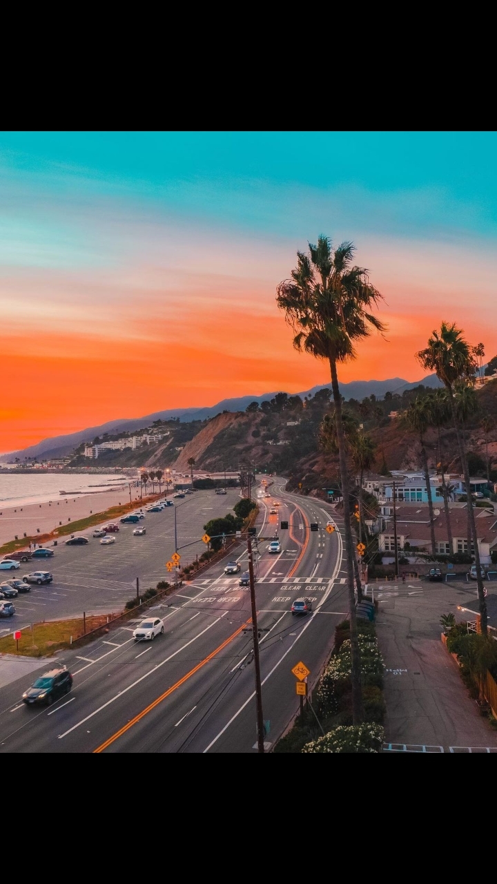 Los Angeles, California - California, Los Angeles, beauty, Road, Nature, Sky