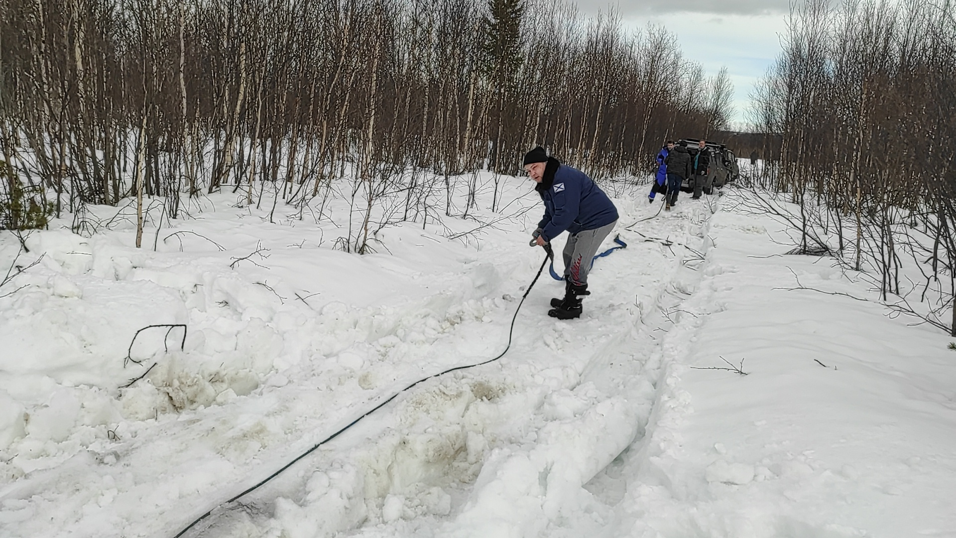 Between the seasons! A fun ride or chop along the Kola River! Tumbleweed Kola... - My, Renault Duster, Niva, 4x4, Adventures, Travels, Murmansk, Murmansk region, Kola Peninsula, UAZ, Toyota, Windlass, Spring, Winter, Fun, Off road, Mitsubishi, Video, Longpost, Video blog