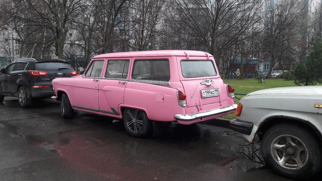 Pink Volga - My, Style, Auto, The photo, Longpost, Gaz-22