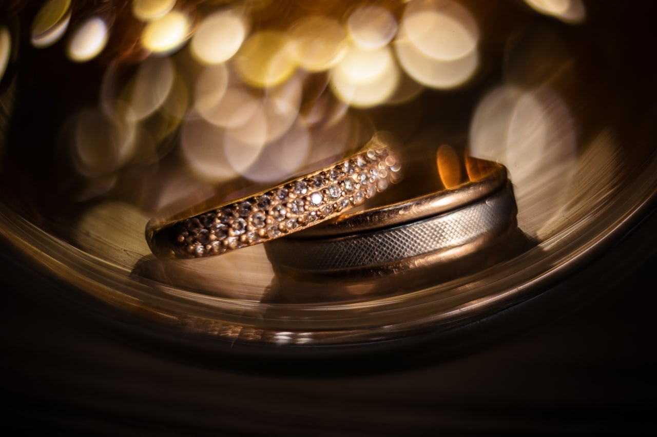 Rings with bokeh - My, Canon, Macro photography, Mir-1, Soviet lenses, Wedding ring, Longpost