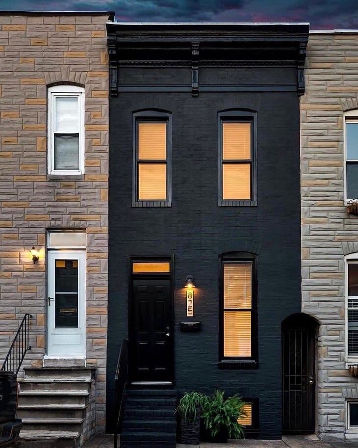 Architecture in black tones - Architecture, House, Color, The photo, Longpost