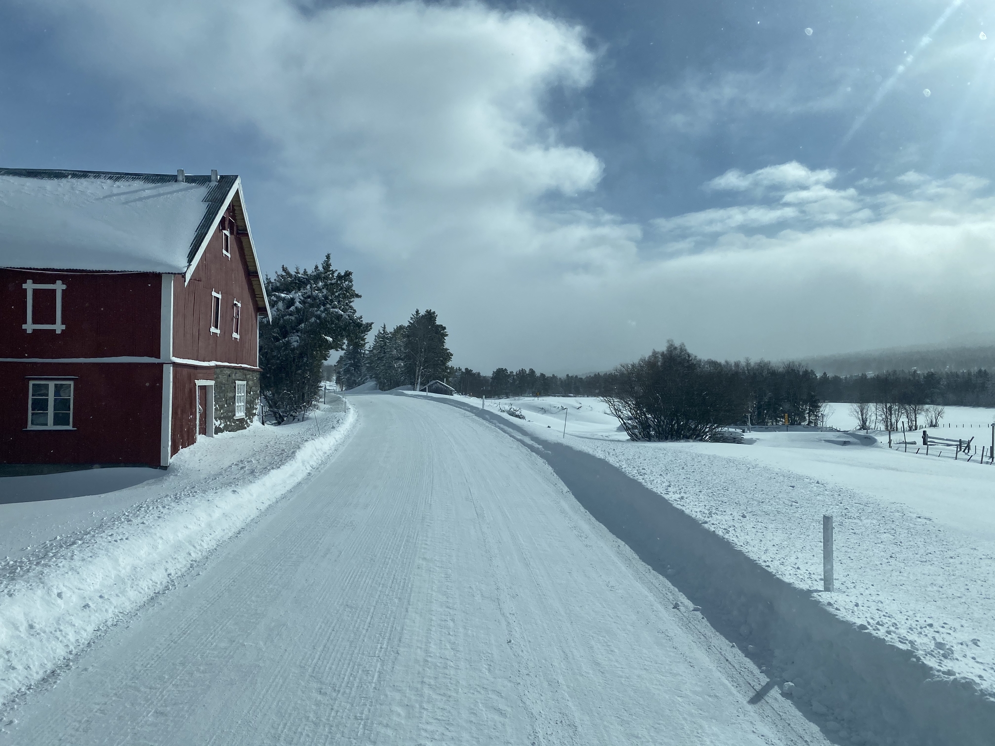 Spring in Norway - My, Spring, Norway, Road, Driver, Nature