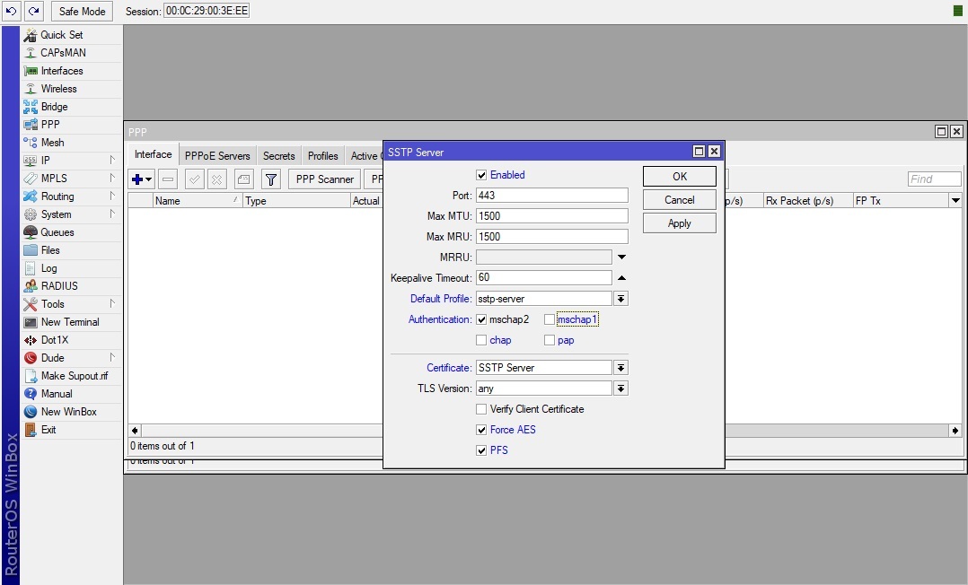 Continuation of the post MTS 4G + setting up SSTP VPN on Mikrotik - My, 4g, VPN, Mikrotik, Longpost