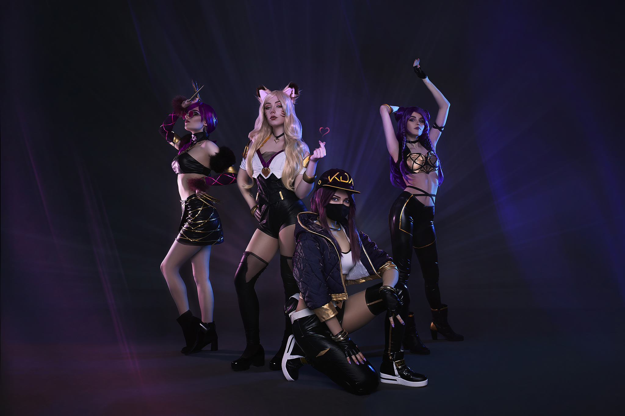 K/DA - POP/STARS | cosplay | League of Legends - My, Cosplay, League of legends, KDA, Akali, Longpost, Evelynn, Ahri, Kaisa