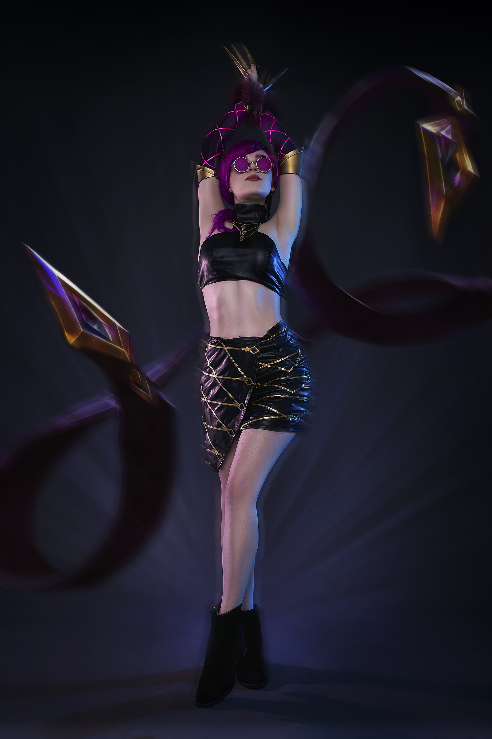 K/DA - POP/STARS | cosplay | League of Legends - My, Cosplay, League of legends, KDA, Akali, Longpost, Evelynn, Ahri, Kaisa