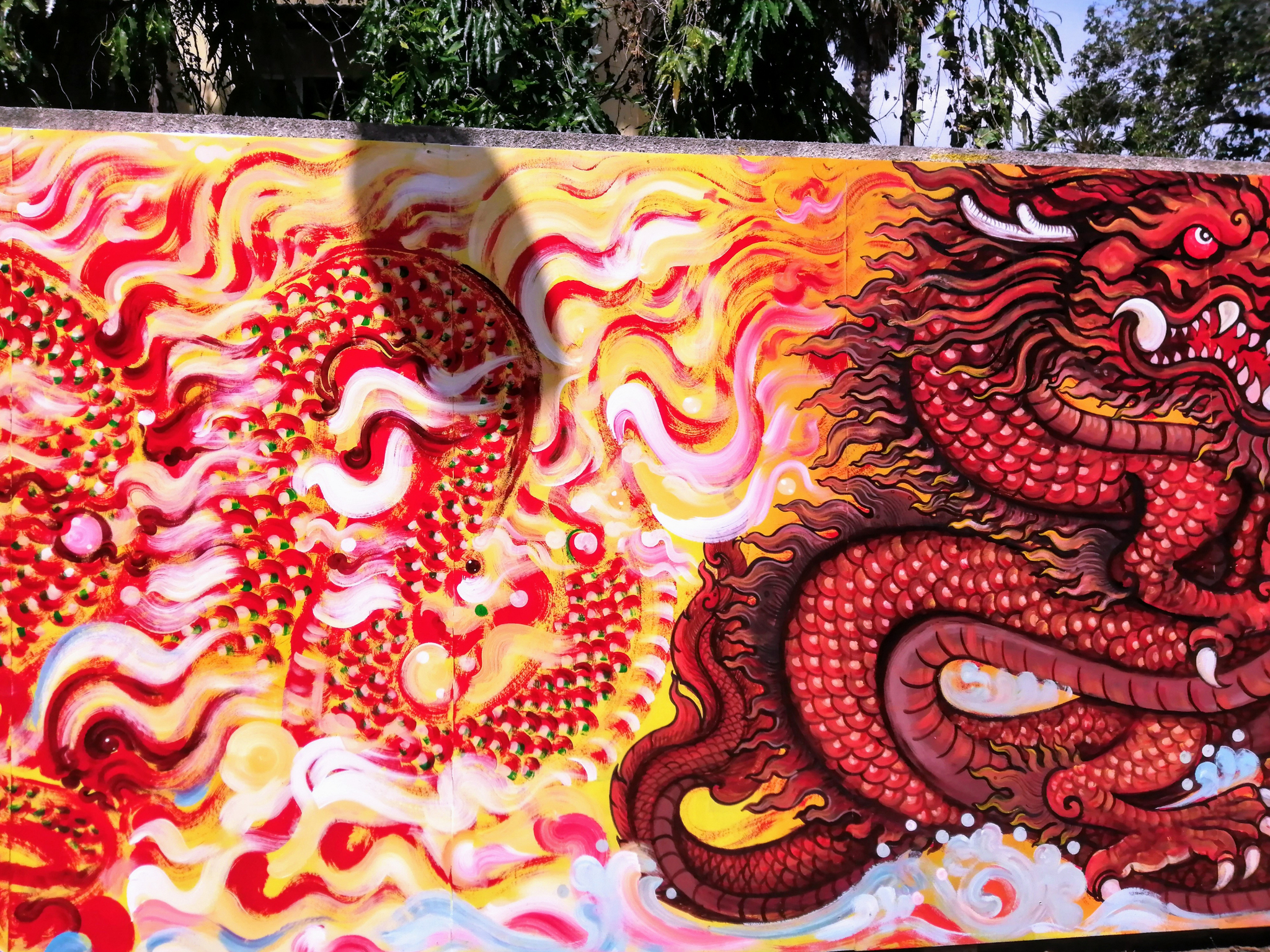 Street art exhibition on Kata Beach, part 1 - My, Thailand, Street art, Kata, Phuket, Longpost