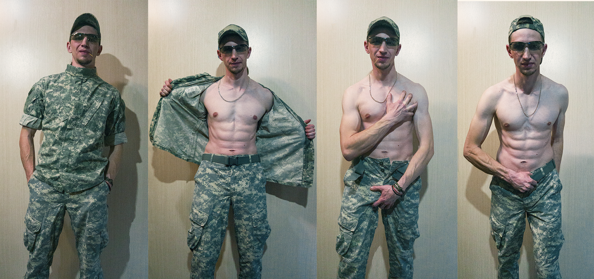 Not a boring Saturday - NSFW, My, Playgirl, Guys, Torso, Girls, Naked torso, Military uniform, Author's male erotica