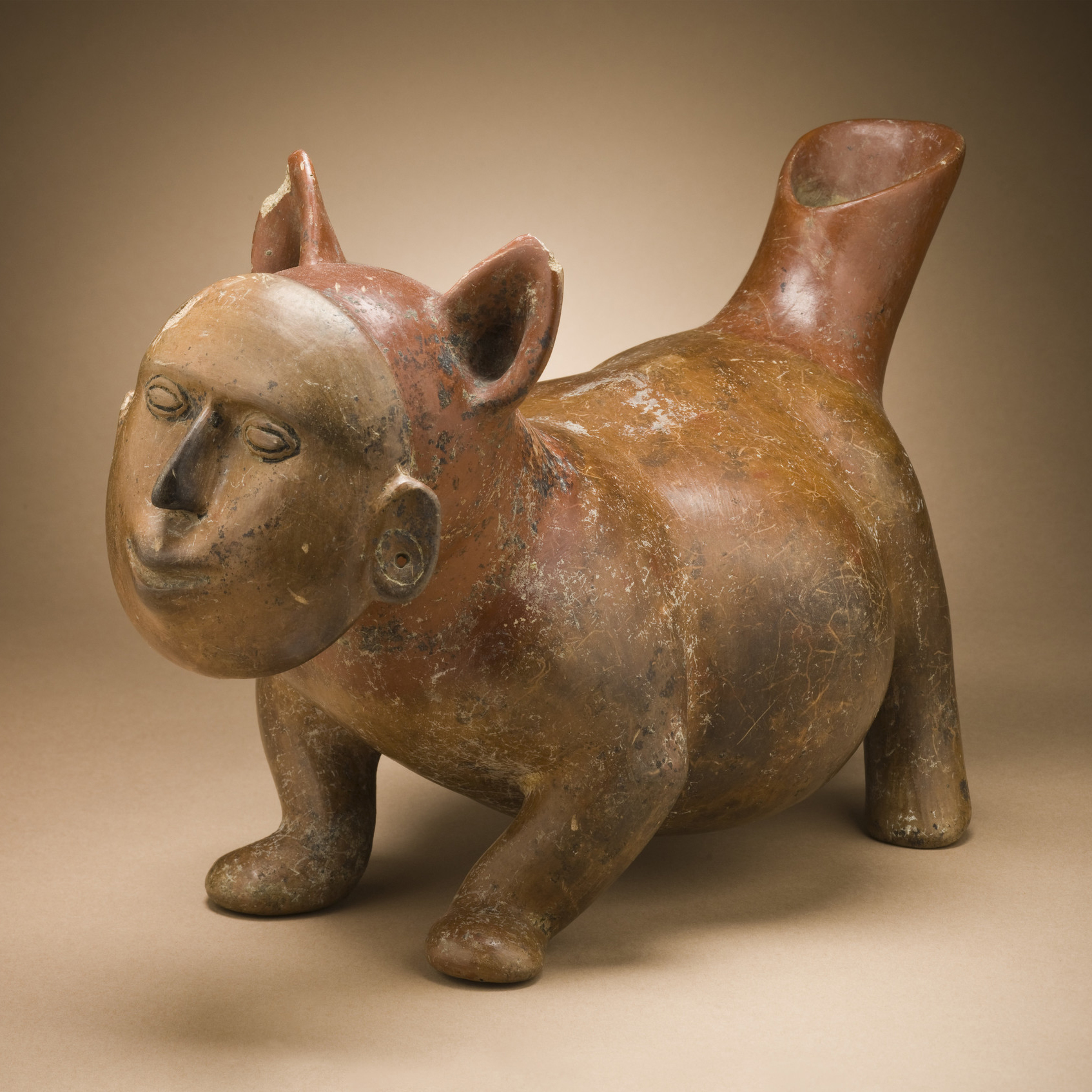 Dog in a Mask with a Human Face: An Ancient Mexican Legend - Mexico, Indians, Archeology, Legend, Aztecs, Art, Dog, Interesting, Longpost