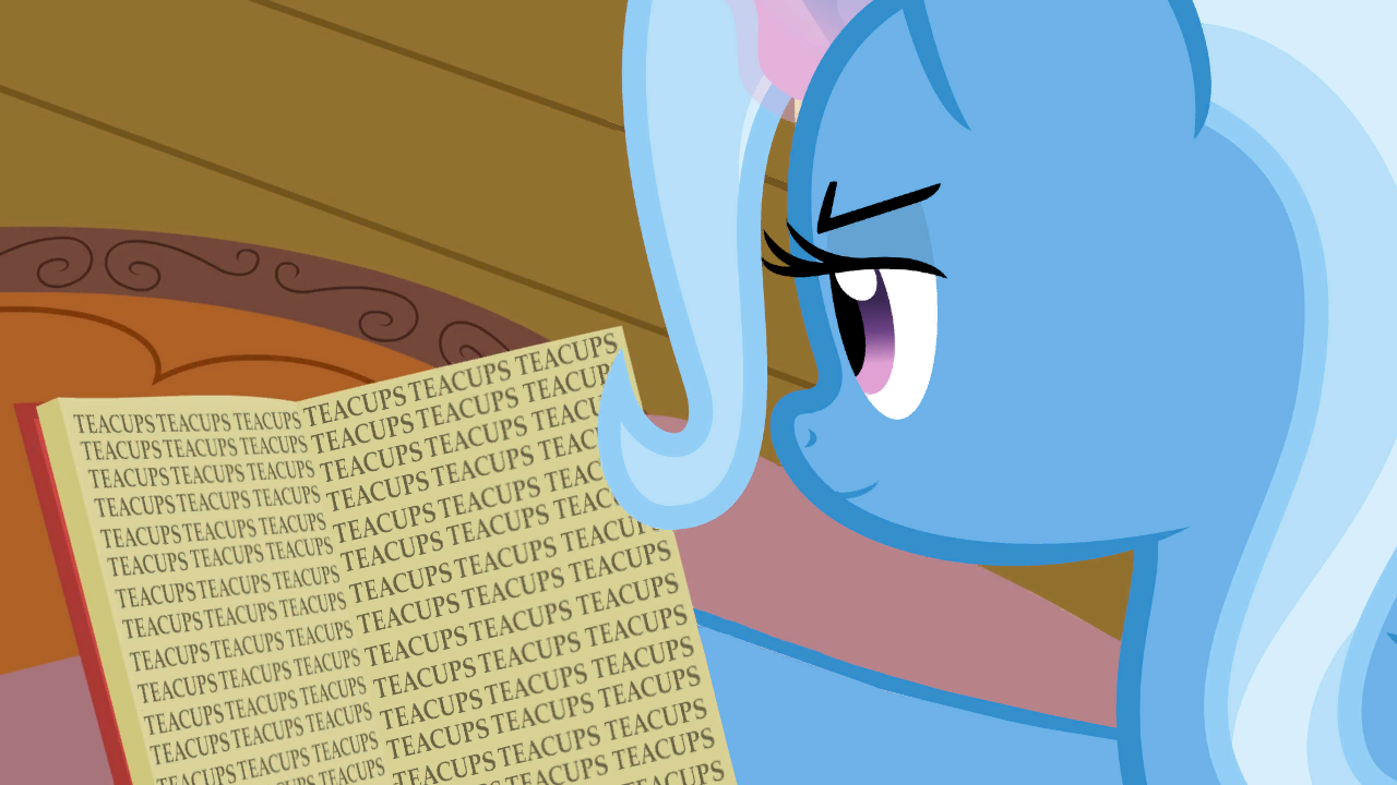 Good book - My little pony, Trixie