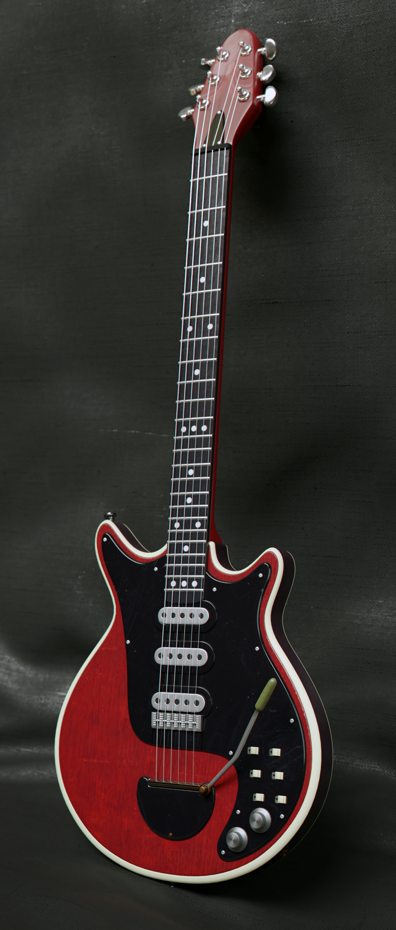 Brian May Red Special guitar 3d model - My, Blender, 3D modeling, Guitar, Longpost