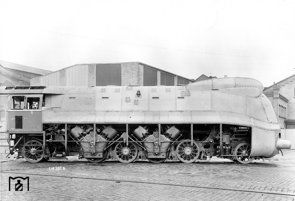 Individual steam drive - Railway, Locomotive, Germany, Longpost