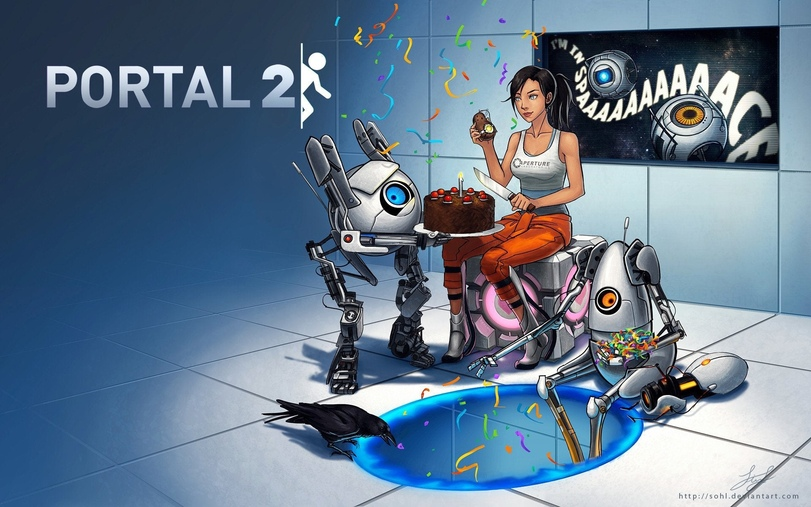 Portal 2 is ten years old! - Portal 2, Portal, Birthday, Games, Computer games