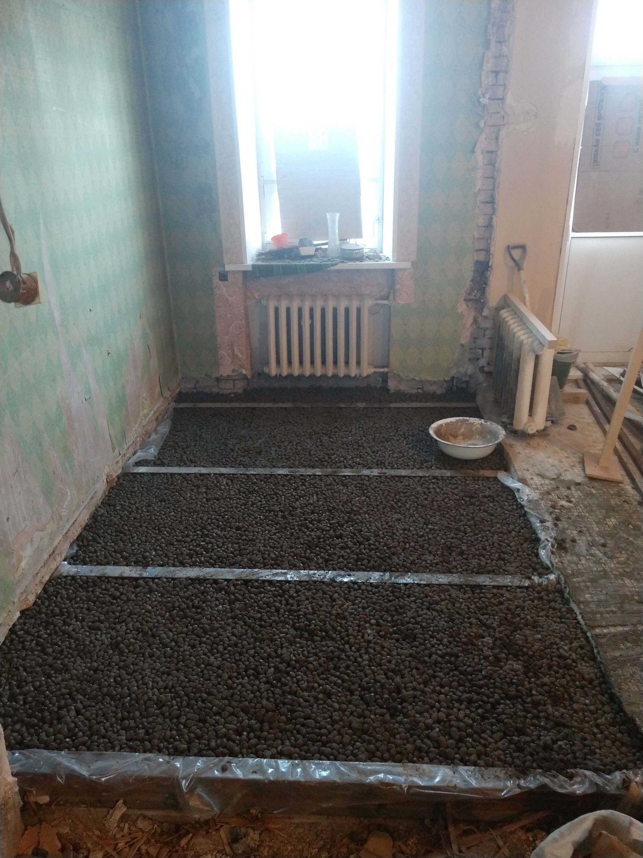 Repair in Stalin. Part 6. Floors. Continuation - My, Repair, Mortgage, Stalinist architecture, With your own hands, By someone else's hands, Longpost