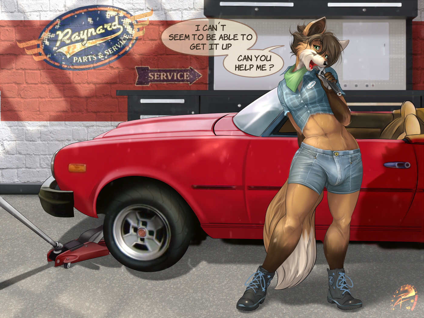 It seems that I can't do it alone - NSFW, Furry, Furry art, Furry gay, Tokifuji, Furotica male, Furry edge, Furry fox, Zorrore