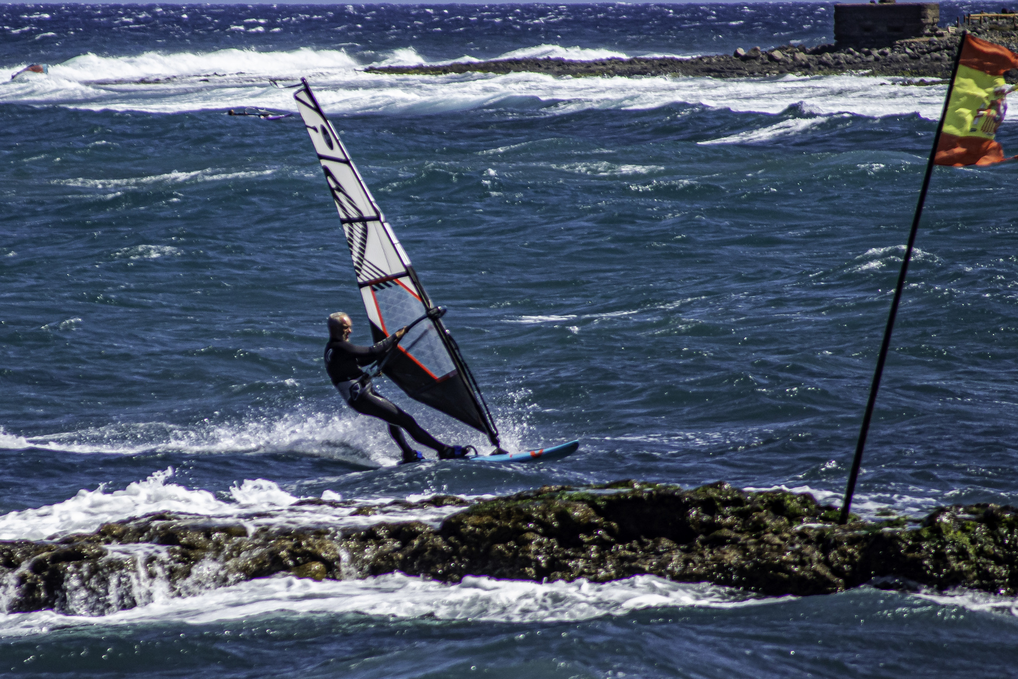 Windsurfing in Pozo Izquierdo, Gran Canaria - Моё, Серфинг, Виндсерфинг, Видео, Испания, Red Bull, YouTube, Фотография, Canon 1300d, Canon, Длиннопост