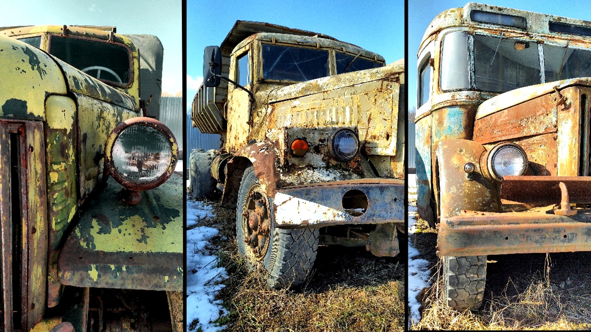 Cemetery of old Soviet equipment (Sanya Volny) - My, Soviet technology, Retrotechnics, Abandoned cars, Retro car, Rare cars, Domestic auto industry, Abandoned, Tractor, Bus, Zaporozhets, Truck, Excavator, Video, Longpost