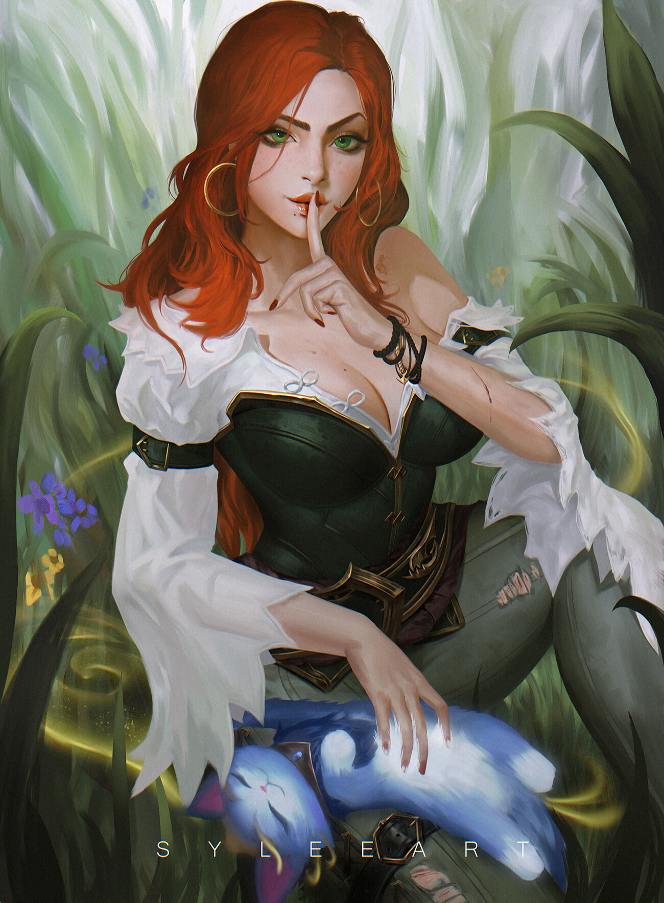 Miss Fortune - Drawing, Girls, League of legends, Miss fortune, Sy Lee, Art