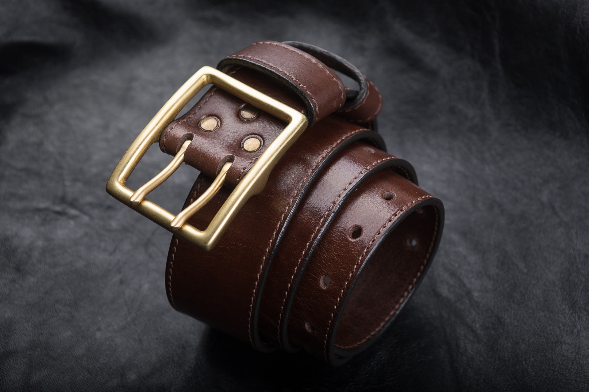 Solid belt - My, Belt, Leather products, Belt, Natural leather, With your own hands, Needlework without process, Longpost