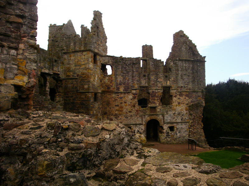 We wander through the Middle Ages. Dirleton Castle - My, Locks, Scotland, Middle Ages, Story, Travels, Longpost