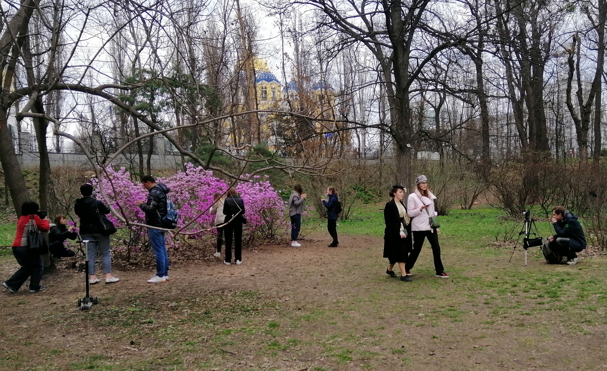 Хмурая весна в Киеве - Моё, Киев, Прогулка, Политика, Длиннопост