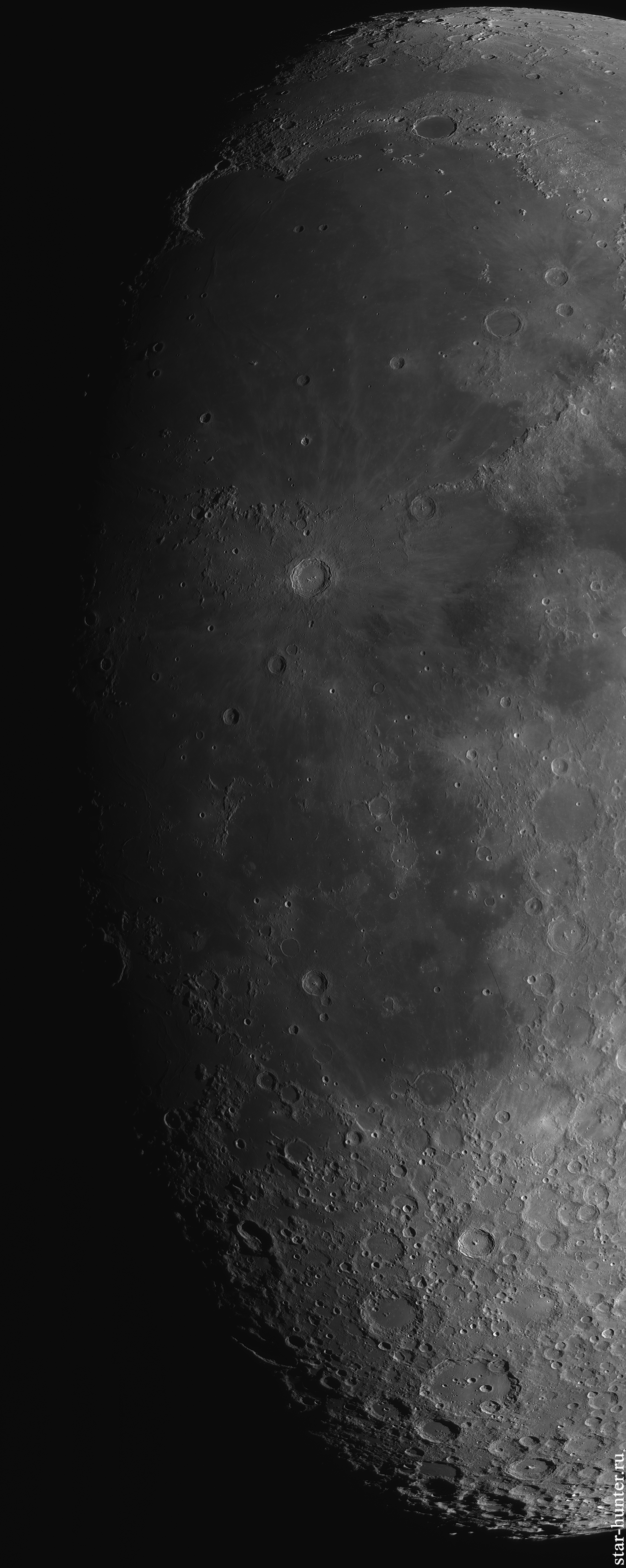 Lunar panorama, April 22, 2021 - My, moon, Astrophoto, Astronomy, Space, Starhunter, Anapa, Anapadvor, Longpost
