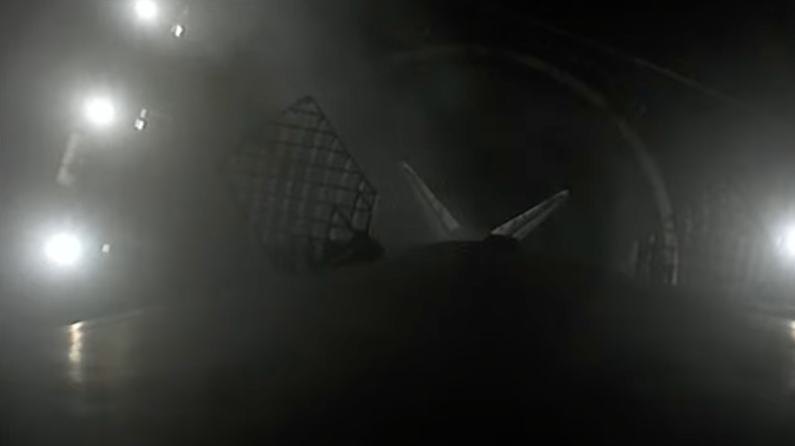 Successful launch of the manned reusable spacecraft Crew Dragon on the ISS and landing of the rocket stage on the platform - Dragon 2, Spaceship, NASA, Spacex, ISS, Cosmonautics, Space, Technologies, USA, Booster Rocket, The photo, Video, Longpost, GIF