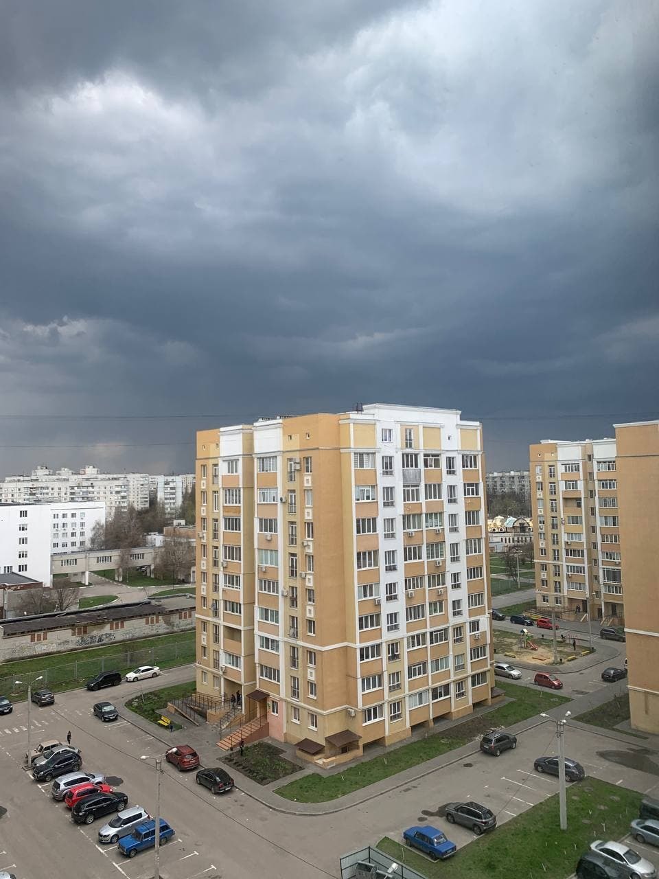 Cyclone “Zohan” in Kharkov - Kharkov, Weather, Nature, Cyclone, Longpost, Rain, Thunderstorm