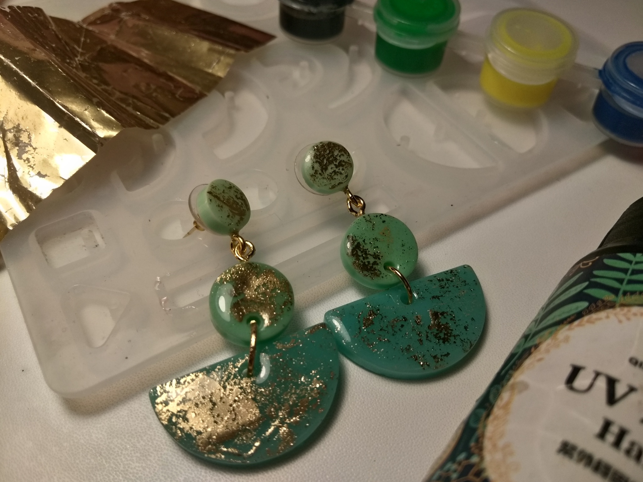 How my interest in epoxy resin awoke, and what came of it. Part 3 - My, Longpost, Handmade, Needlework without process, Decoration, Epoxy resin jewelry, Epoxy resin